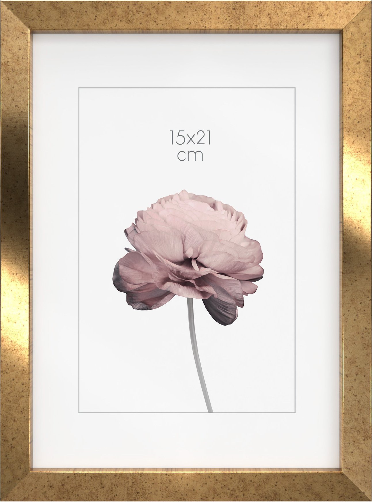 Ramka na zdjęcia Prague 15 x 21 cm złota