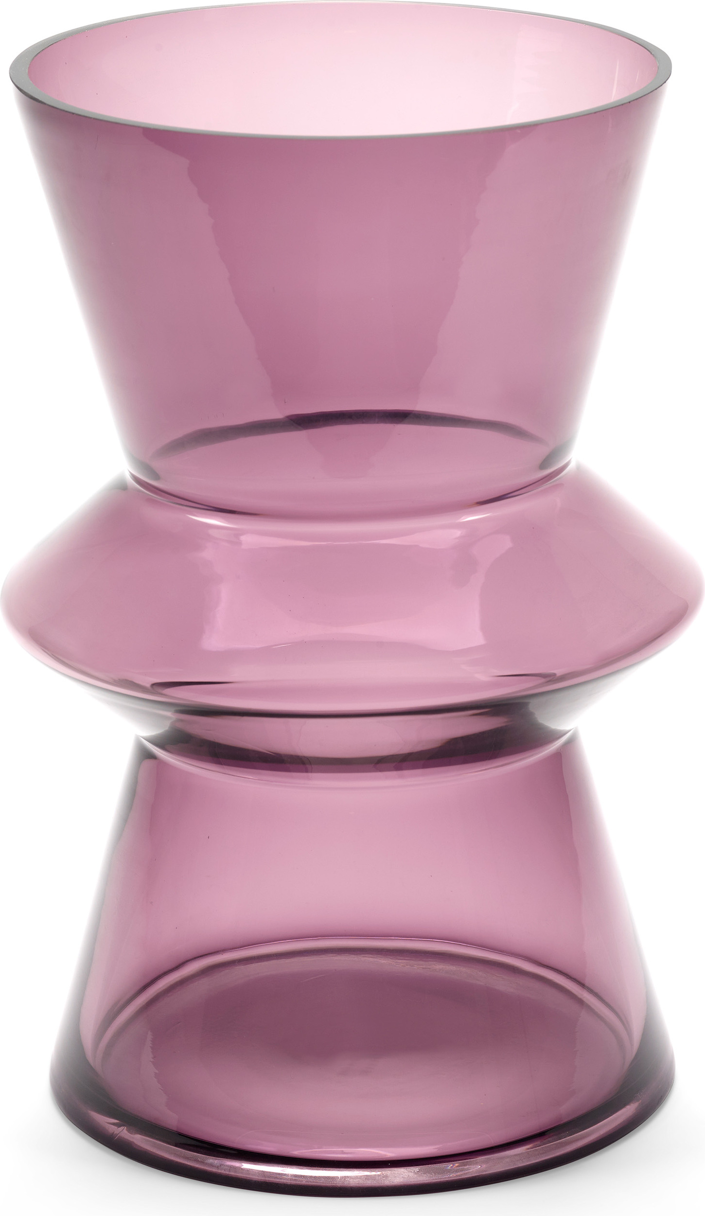 Wazon Marie-Ann 39 cm fioletowy