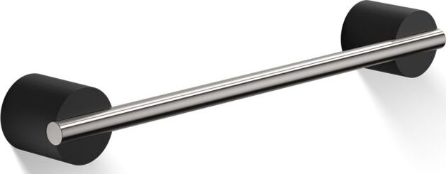 Wieszak reling na ręczniki Stone 30 cm stal matowa-czarny