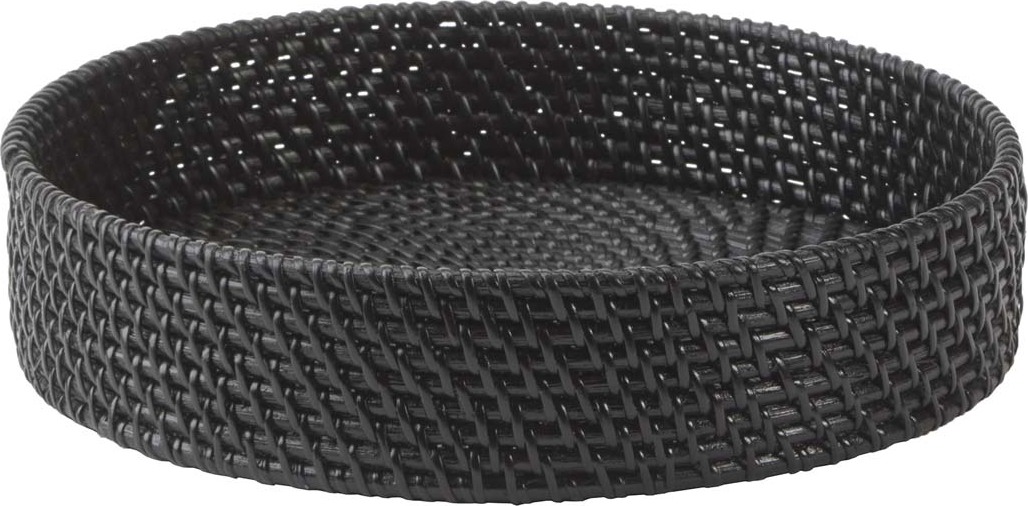 Taca dekoracyjna Cino okrągła czarna