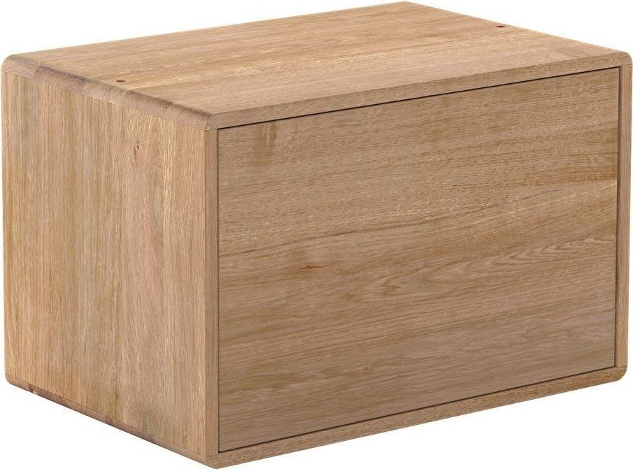 Szafka trygge dąb lity lakierowany front dębowy