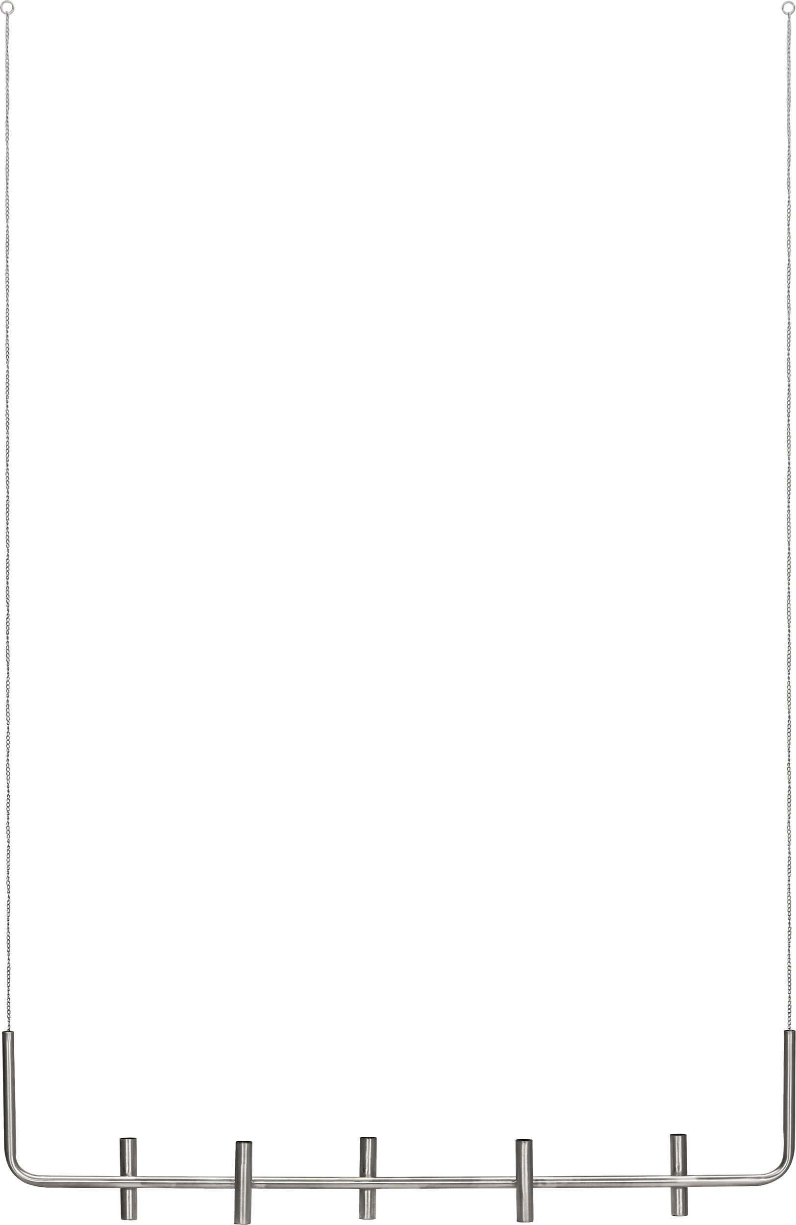 Świecznik wiszący HDMaxi antyczne srebro