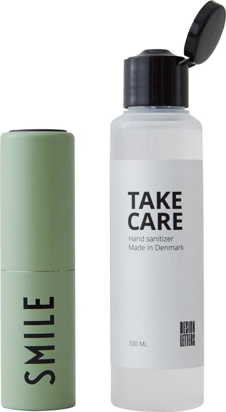 Dozownik i płyn do dezynfekcji Take Care zielony 2 el.