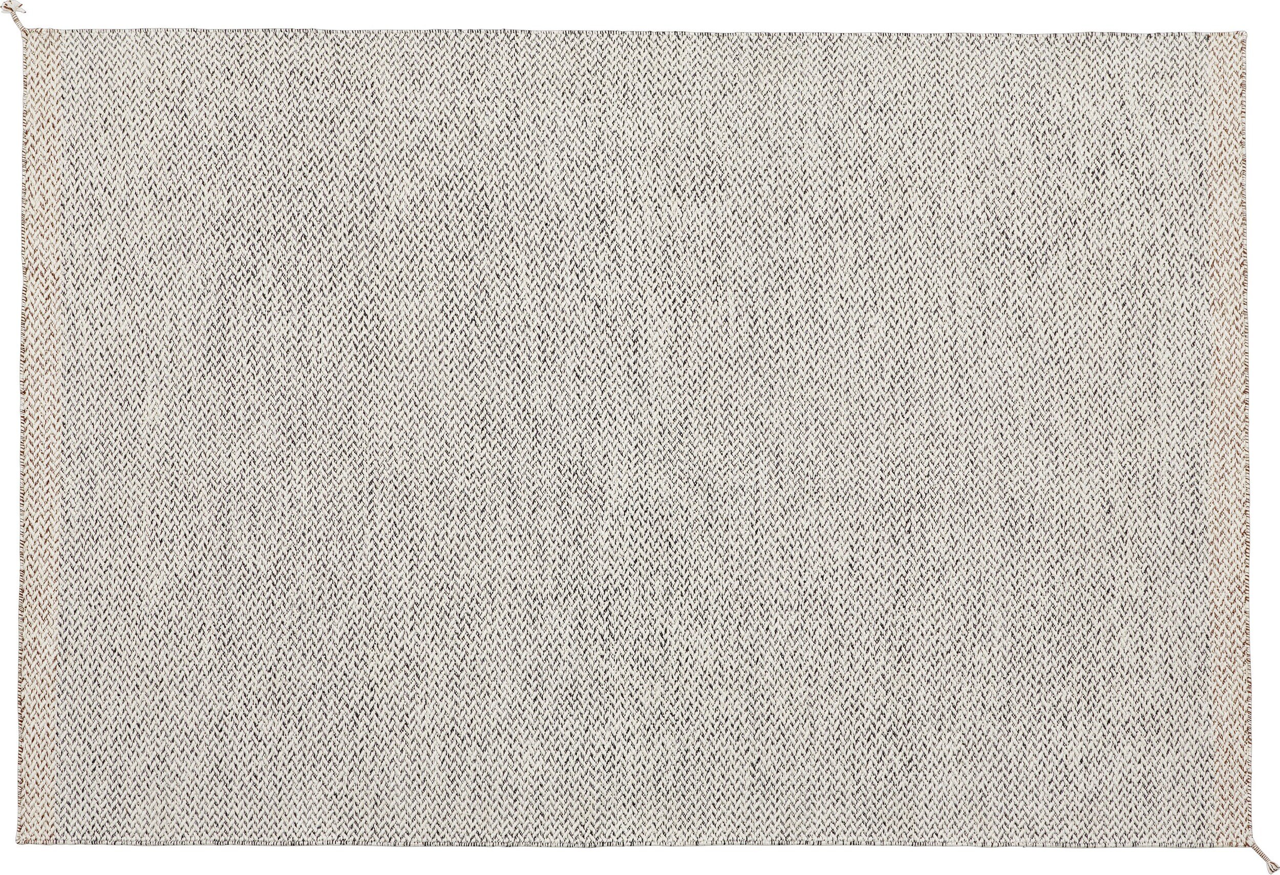 Dywan Ply 170 x 240 cm czarno-biały z recyklingu