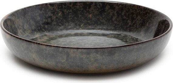 Talerze głębokie Surface 19 cm czarno-szare 4 szt.