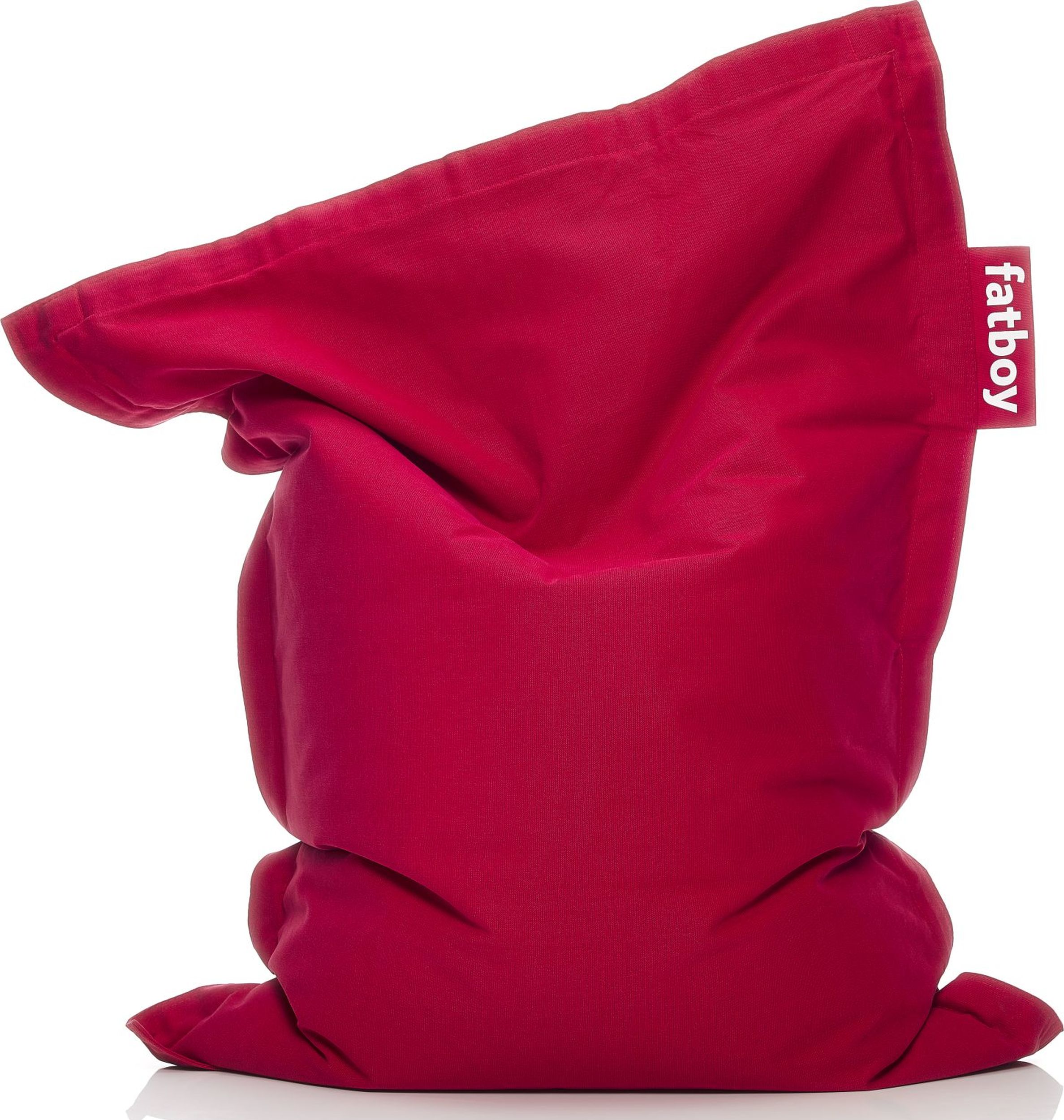 Puf Fatboy Junior Stonewashed czerwony