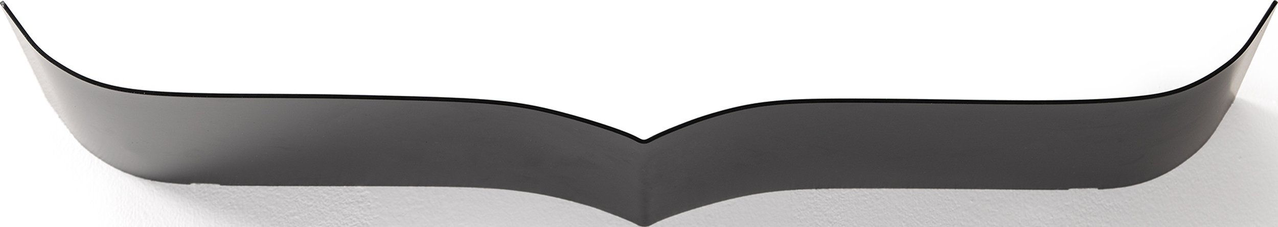 Półka ścienna Nori 45 cm czarna