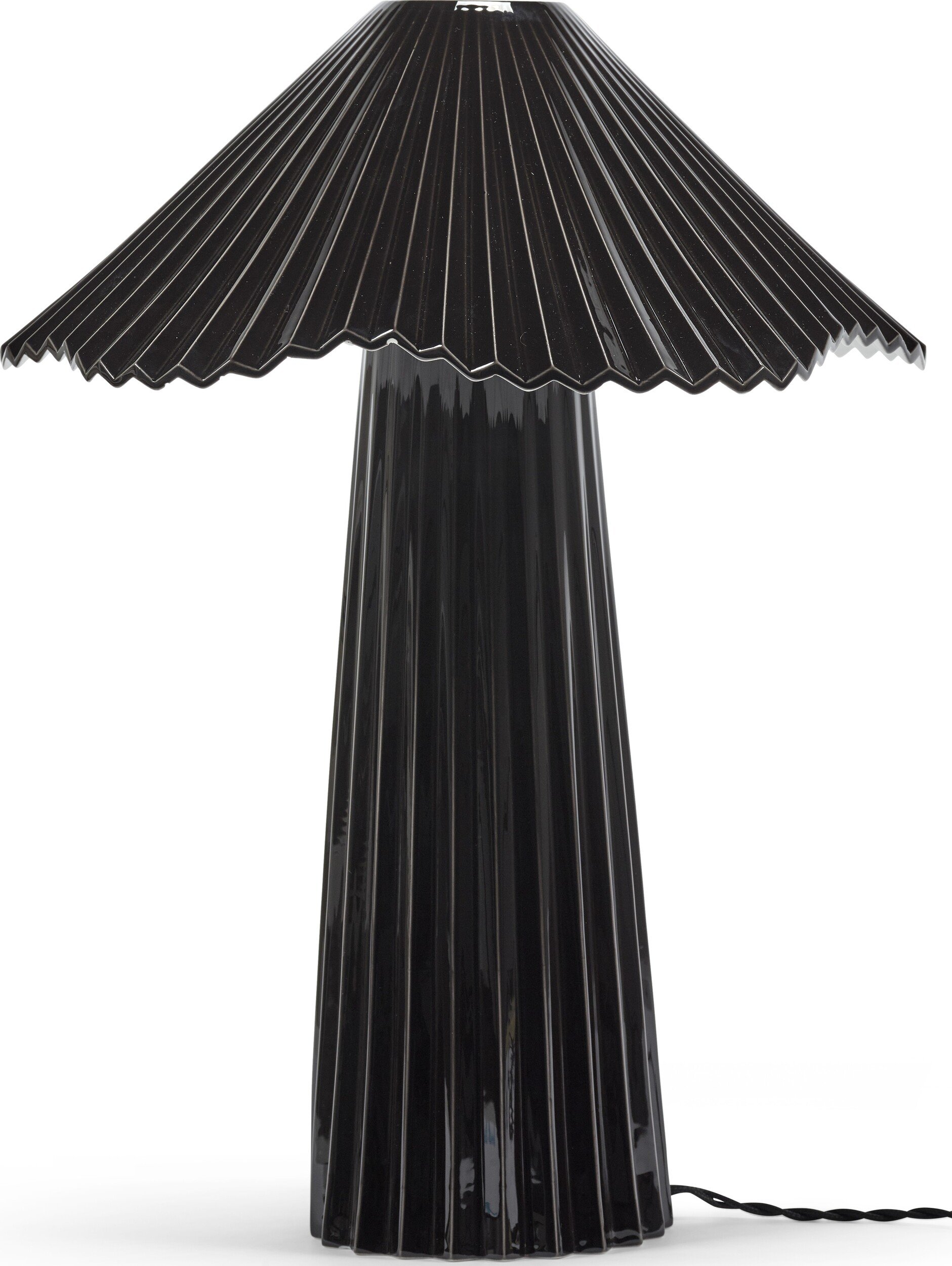 Lampa stołowa Uala 48 cm czarna