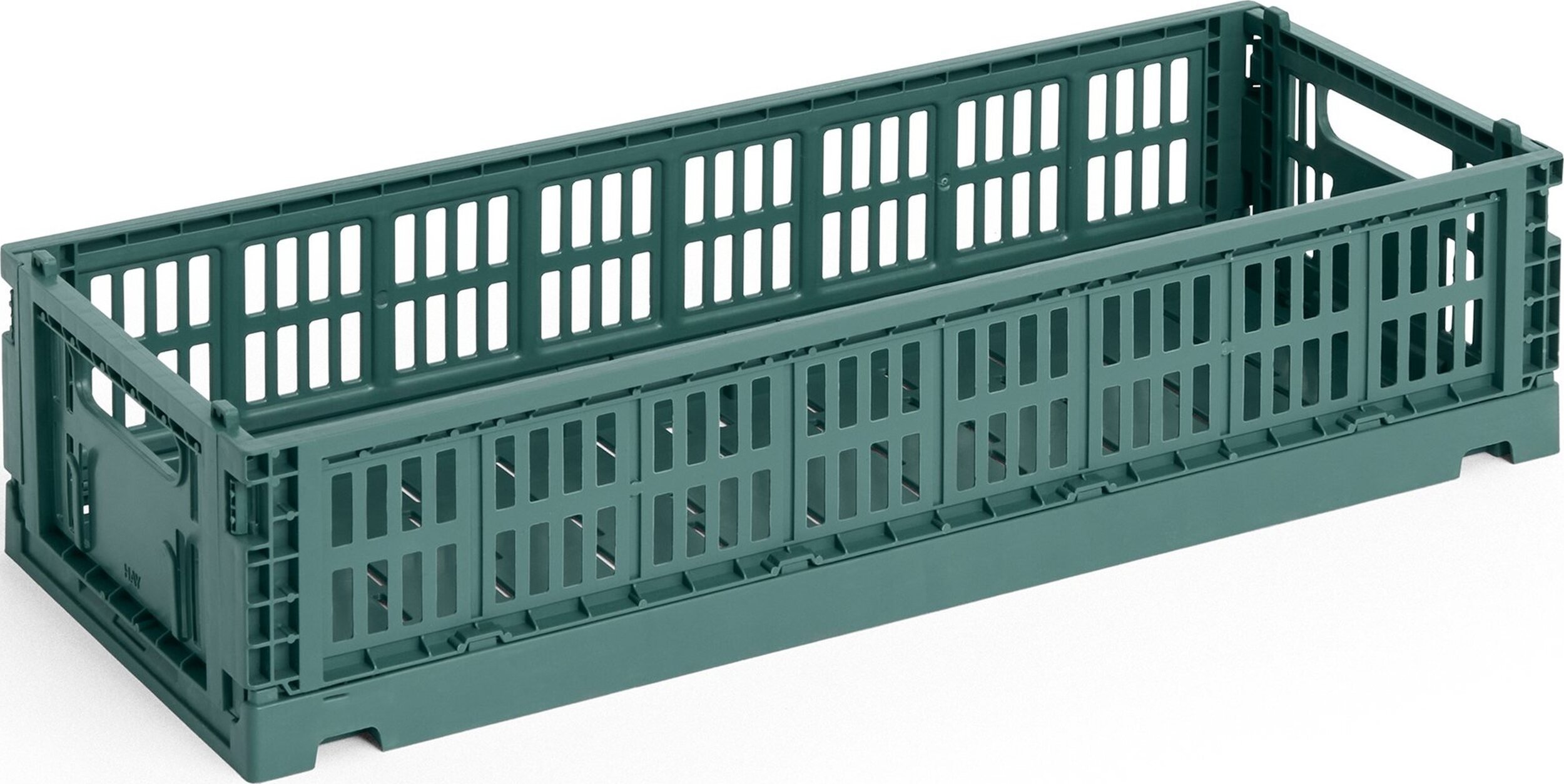 Kosz do przechowywania Hay Colour Crate Mini Oblong ciemnozielony