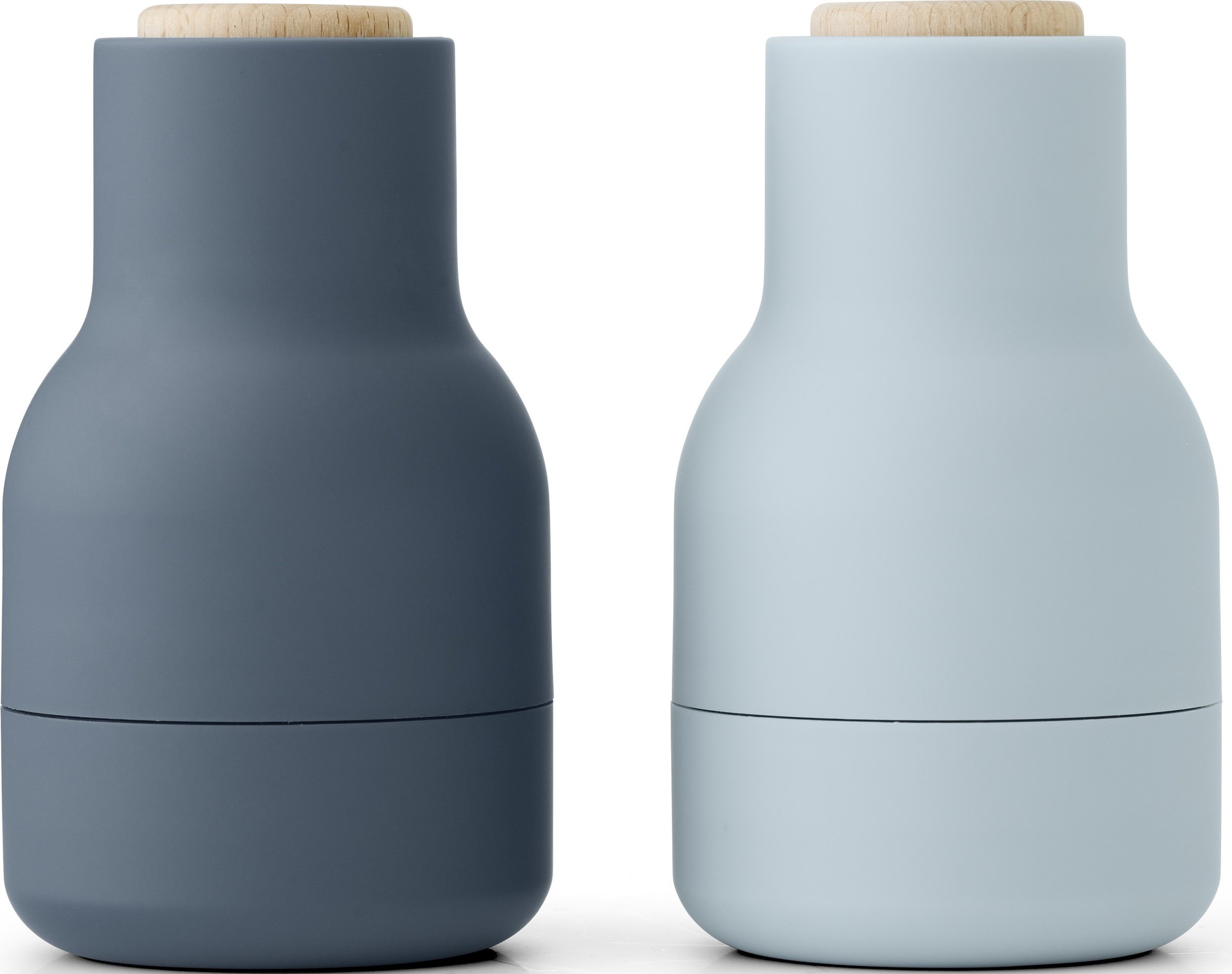 Młynki do pieprzu i soli Bottle małe niebieskie 2 szt.