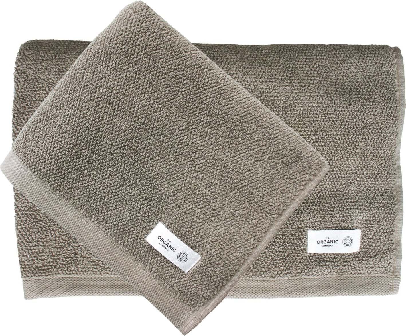 Ręczniki Mild szarobeżowe 2 szt.