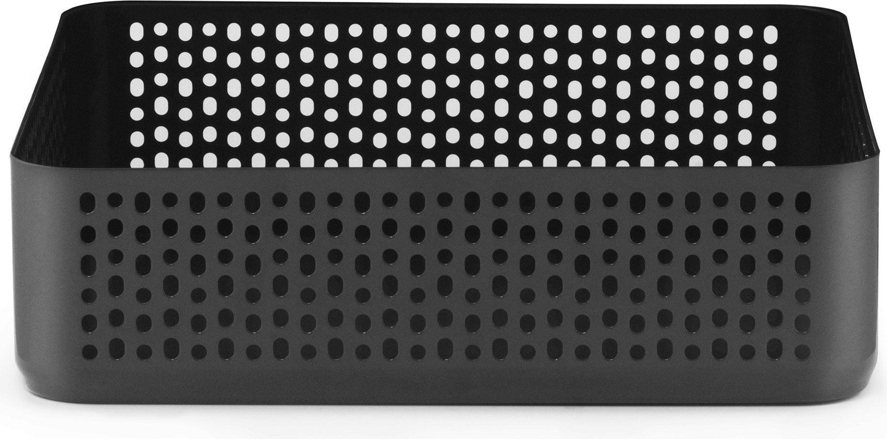 Pojemnik na akcesoria Nic Nac kwadratowy duży czarny