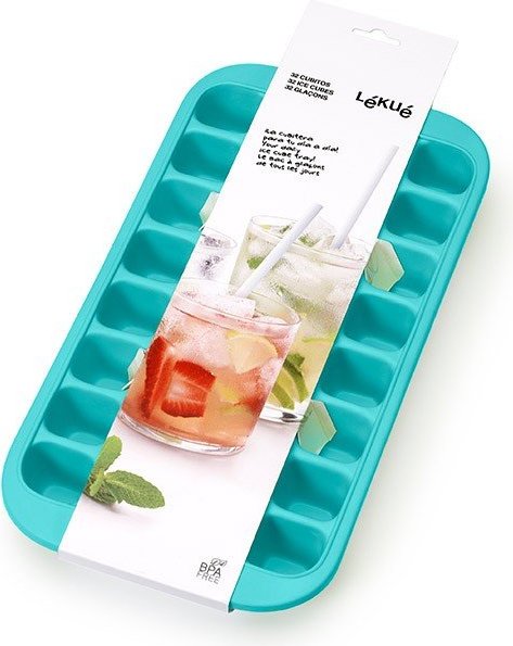 Forma do lodu z tacką turkusowa