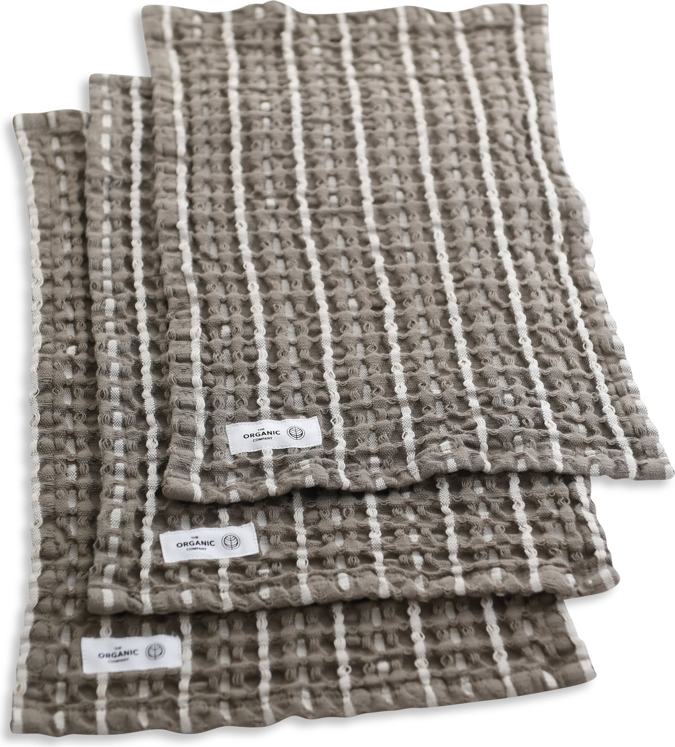 Ściereczki do naczyń Big Waffle 25 x 40 cm ciemnobeżowe