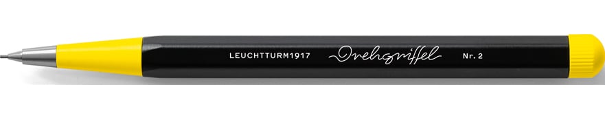 Ołówek automatyczny Drehgriffel Nr. 2 Bauhaus 0,7 mm czarno-żółty