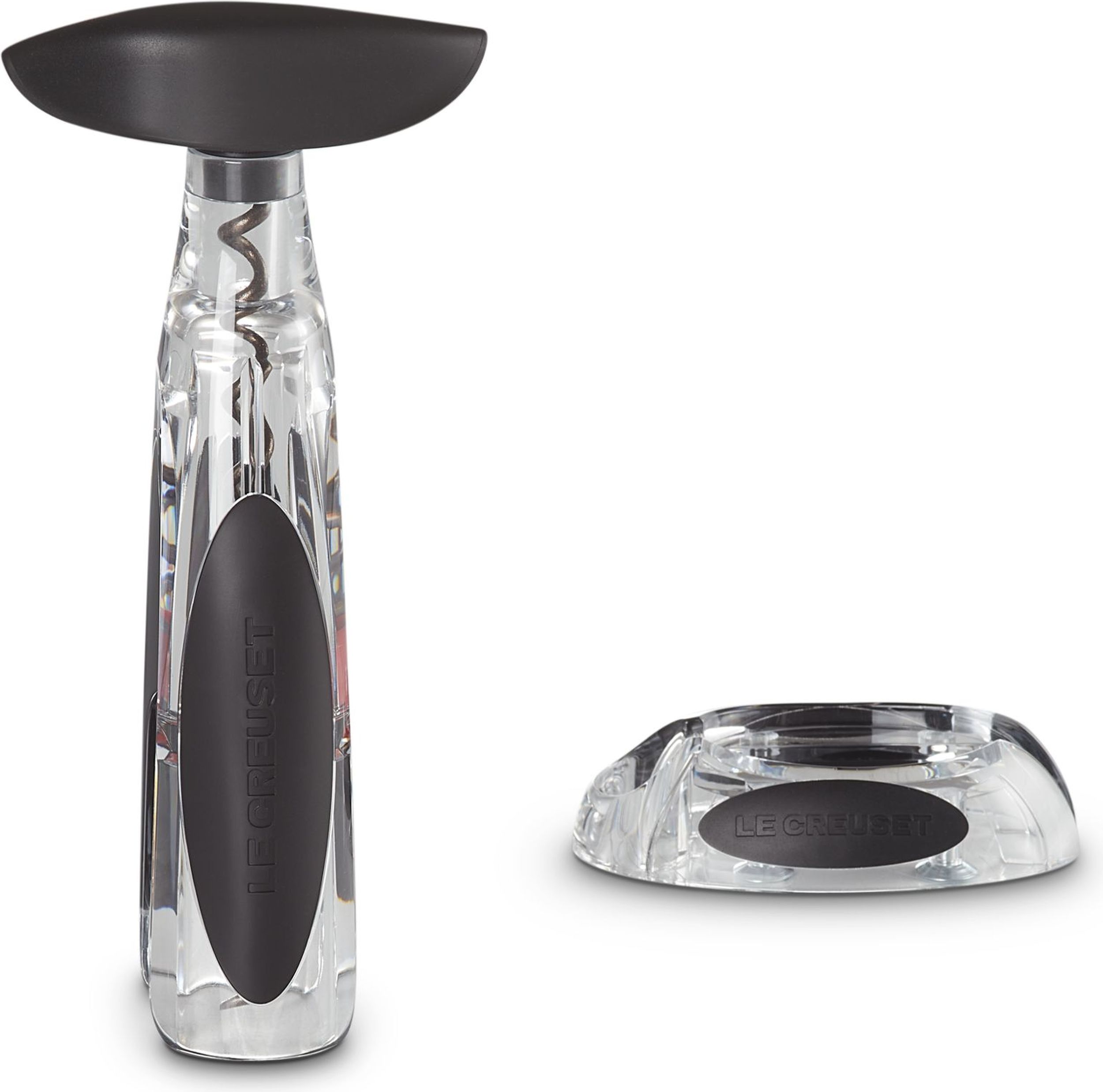 Korkociąg Le Creuset GS 200 przezroczysty z obcinarką do folii