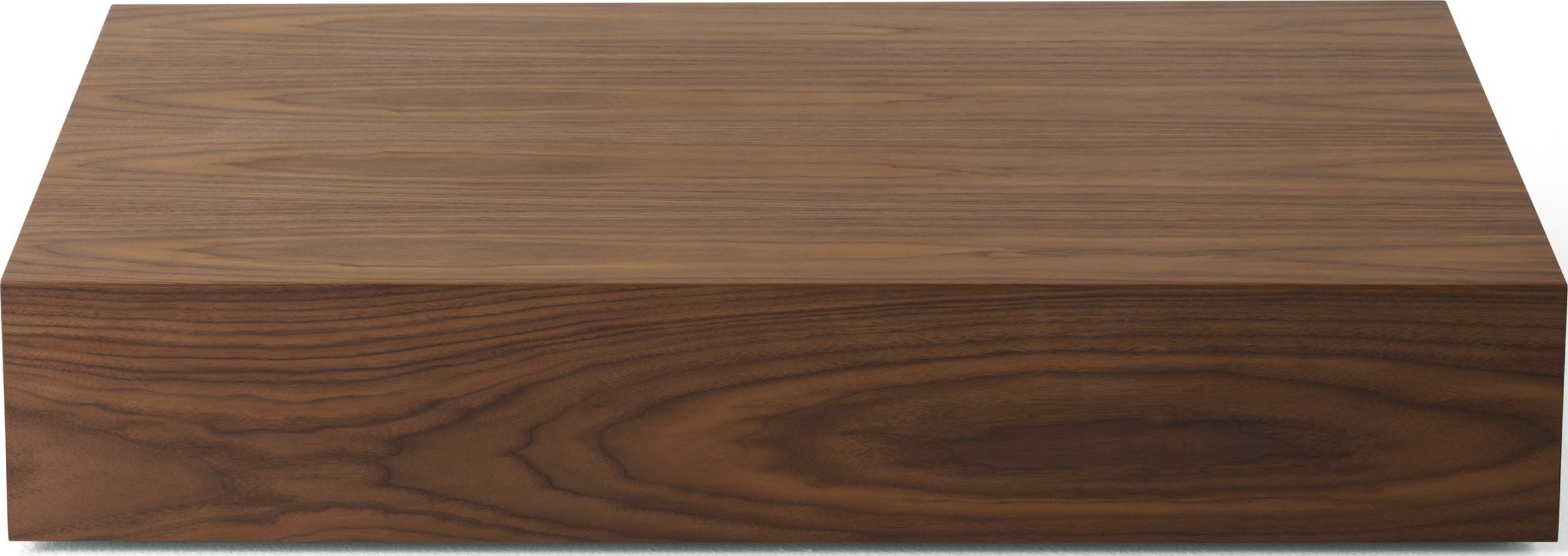 Stolik kawowy Mass 75 x 103 cm drewno orzechowe