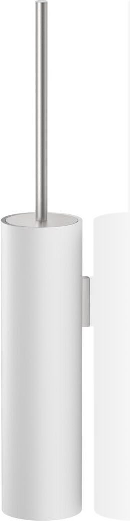 Szczotka do WC Stone stal matowa-biały ścienna