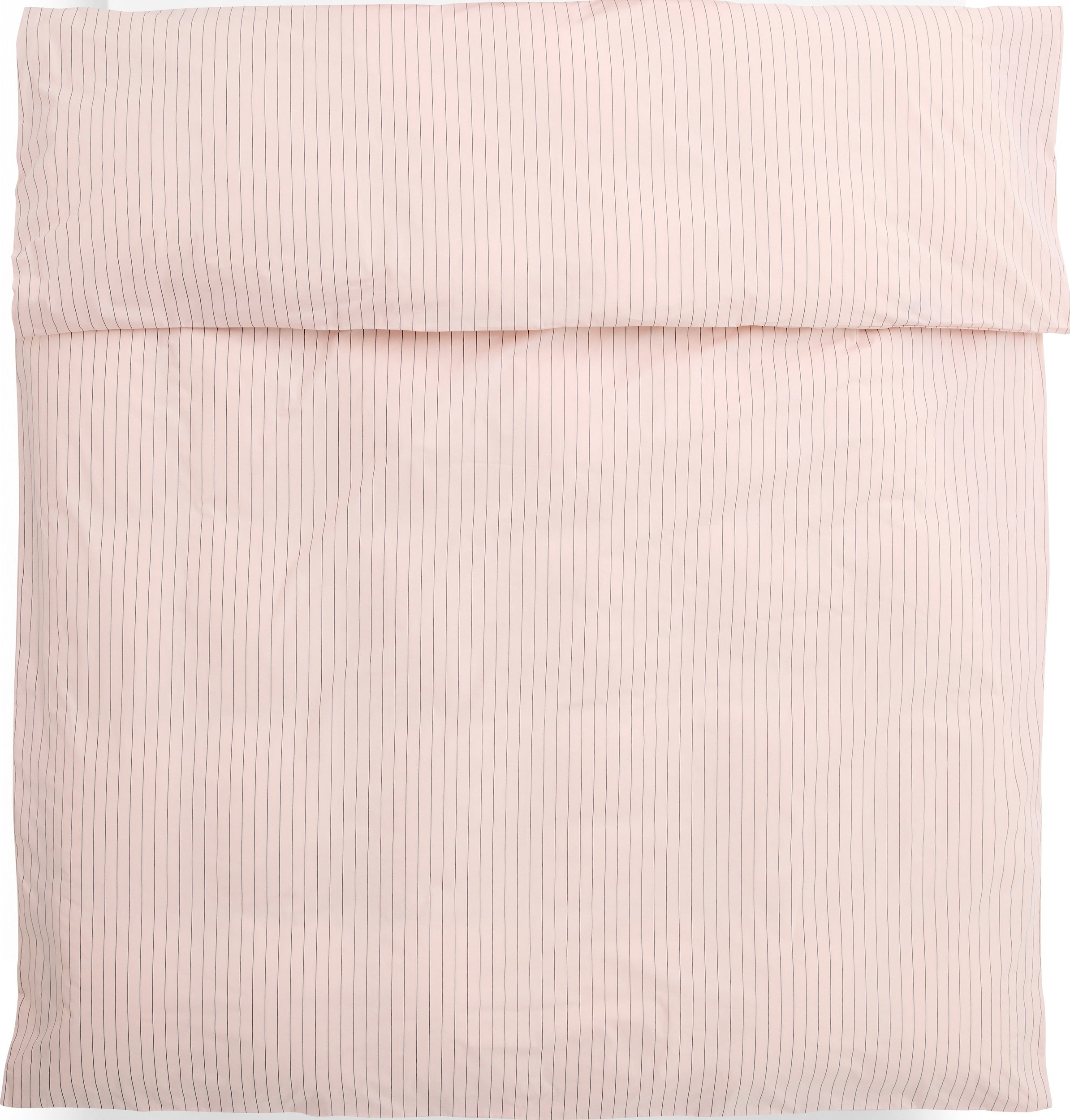 Poszewka na kołdrę Fineline 200 x 200 cm jasnoróżowa