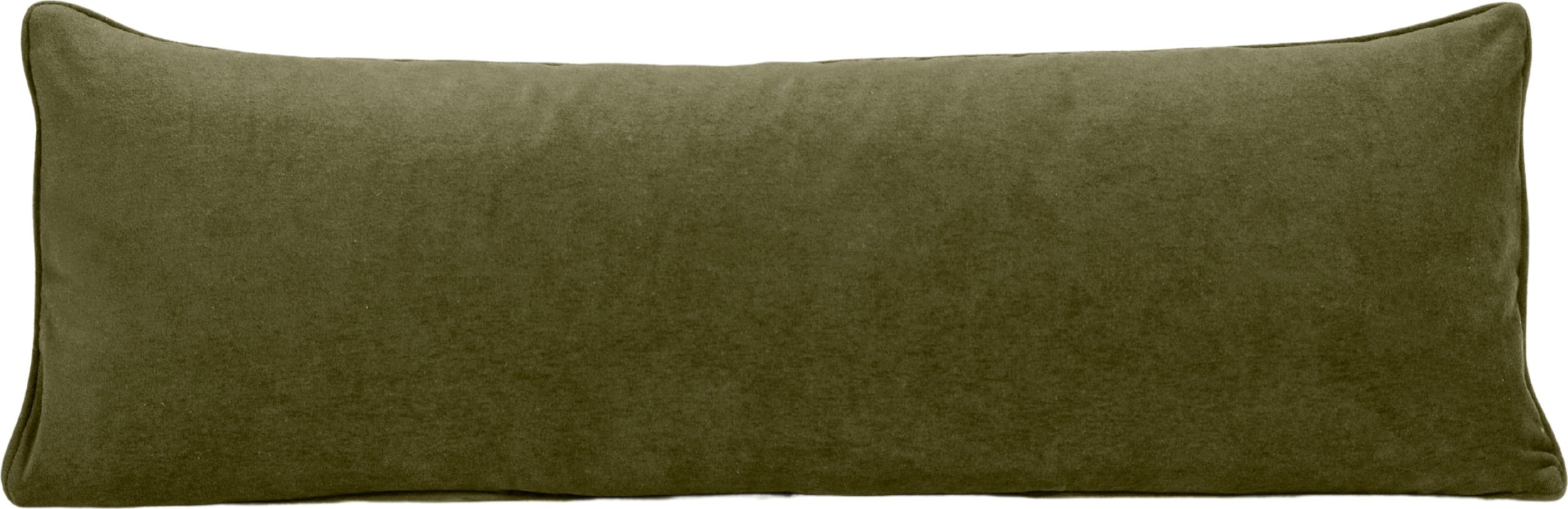 Poduszka na sofę Ono Velvet 40 x 110 cm ciemnozielona