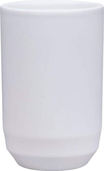 Kubek na szczoteczki do zębów Fragment biały