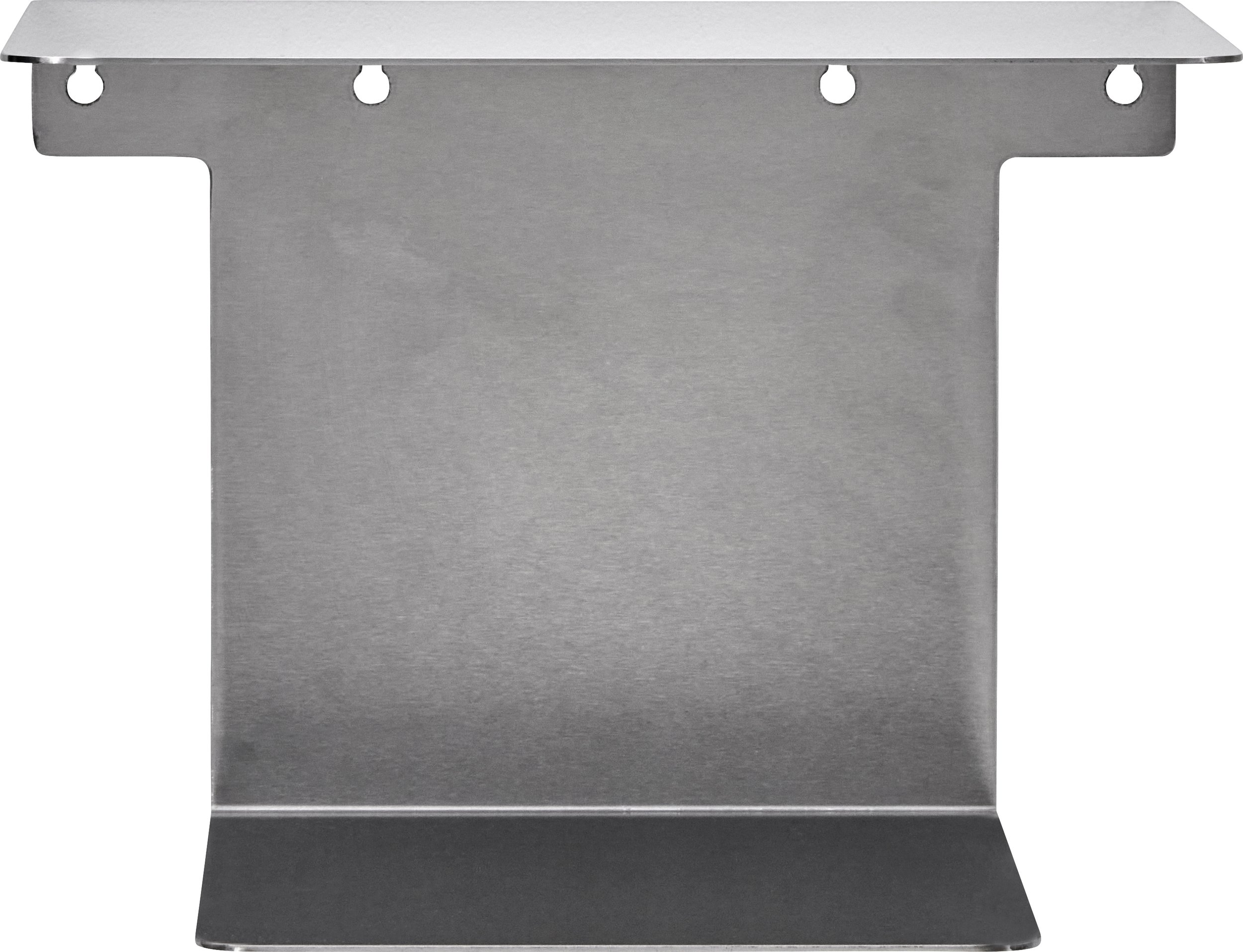 Półka ścienna Book srebro szczotkowane