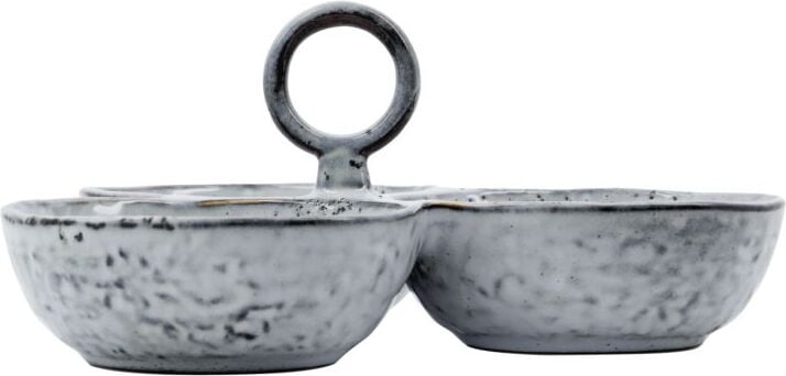 Miseczki na przekąski Rustic szaroniebieskie