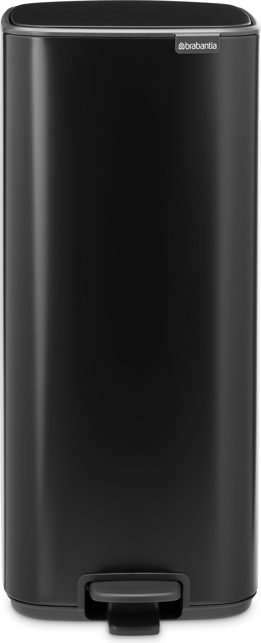 Kosz na śmieci pedałowy Bo 30 l czarny mat