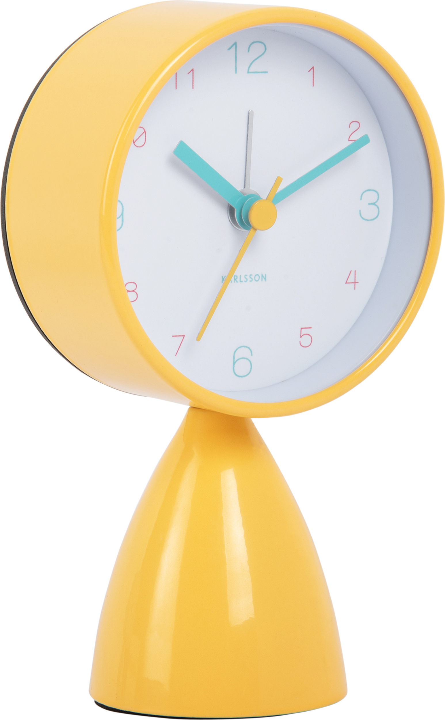 Budzik Funky Vibes żółty