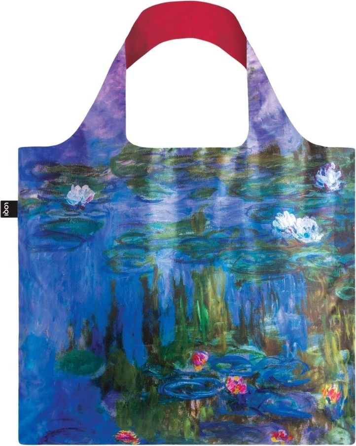 Torba LOQI Museum Claude Monet Lilie wodne z recyklingu