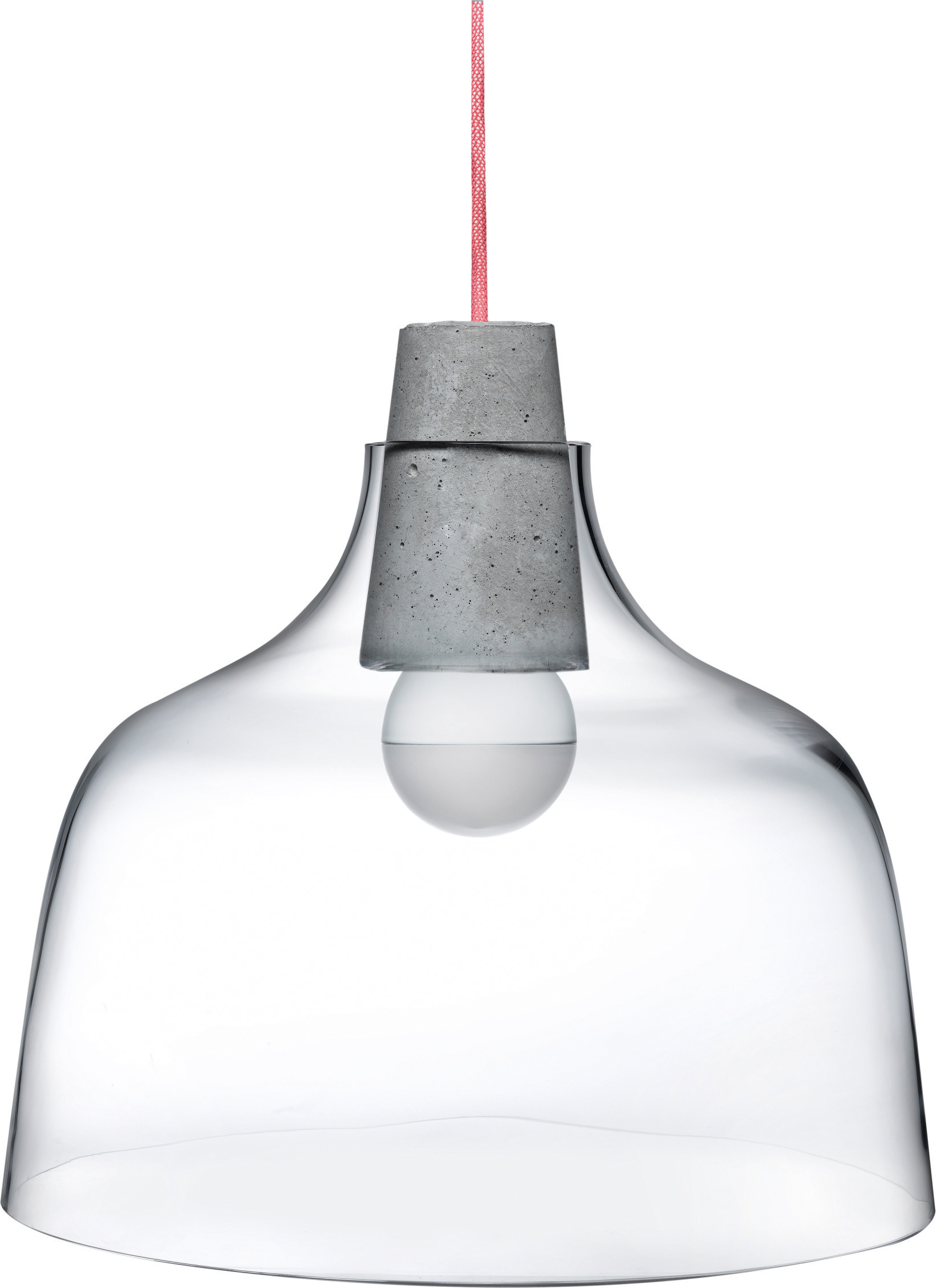 Lampa wisząca Mira transparentna