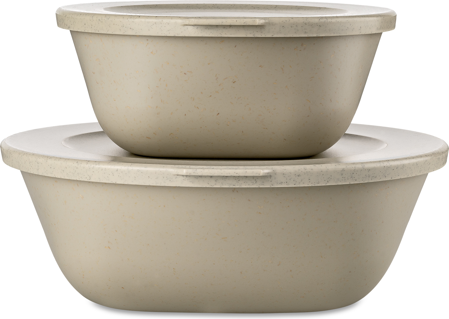 Pojemniki Connect Box Kopenhagen Organic Nature piaskowe 2 szt.