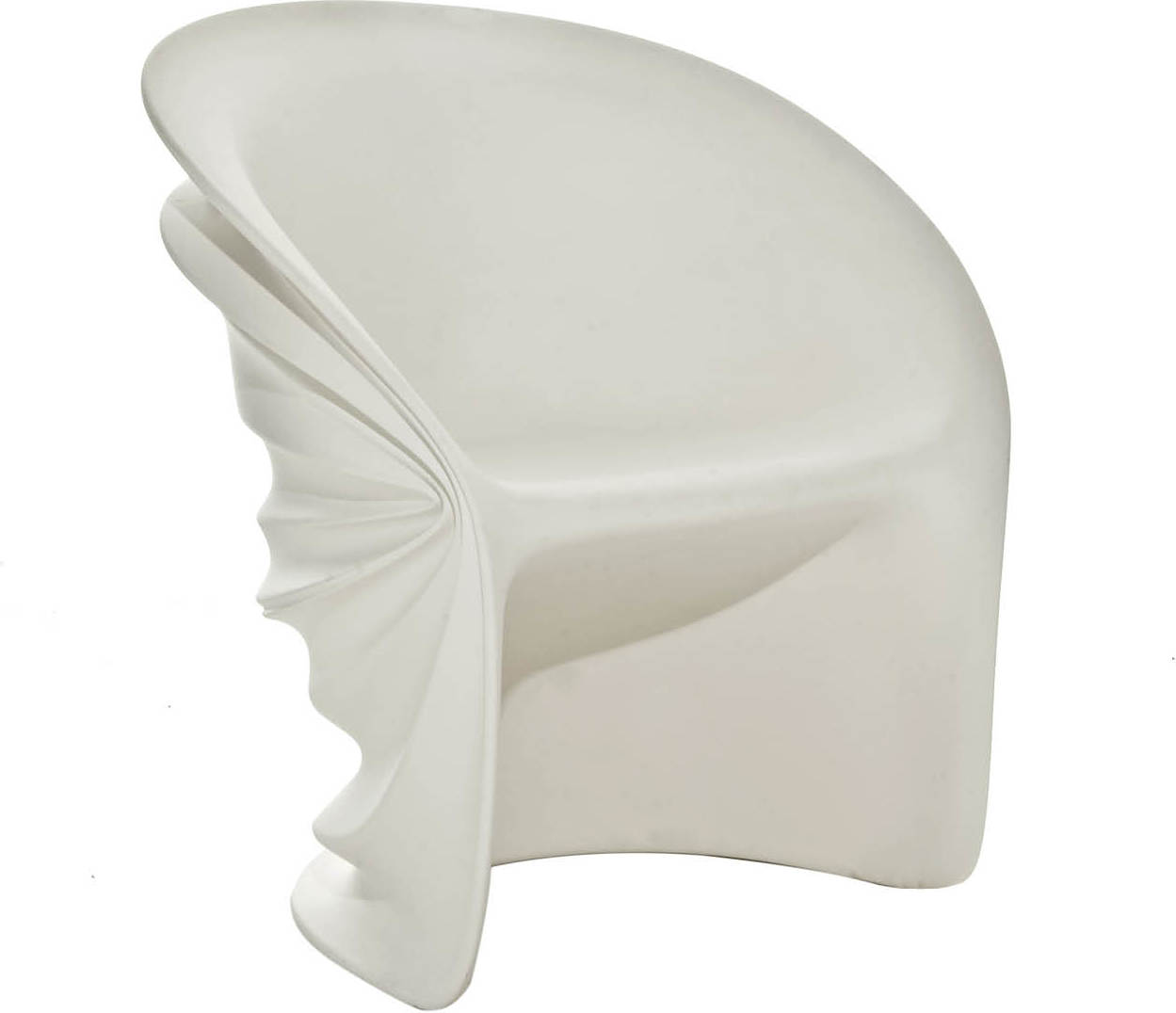 Fotel Modesty Veiled biały