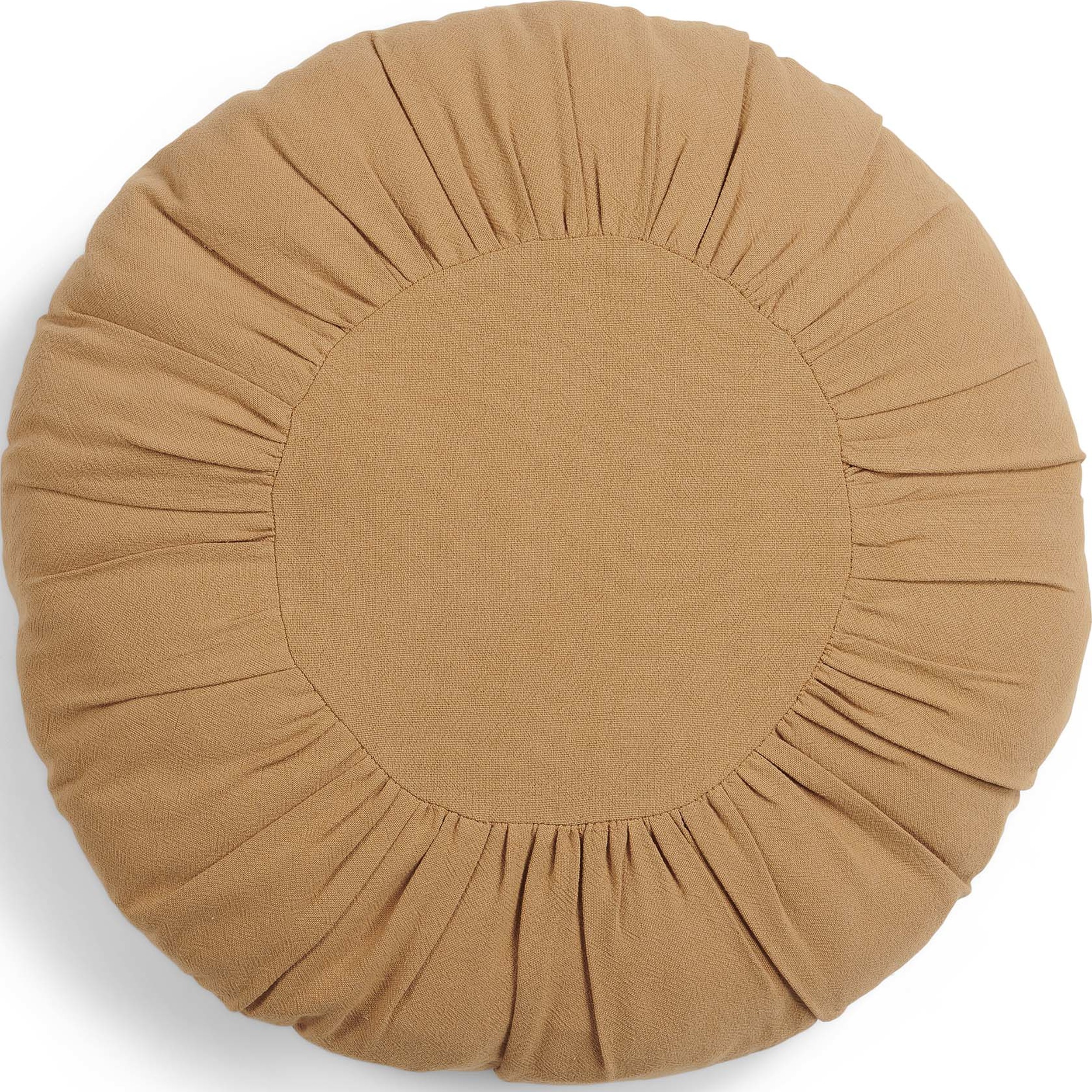 Poduszka dekoracyjna Gigi okrągła 45 cm pomarańczowa