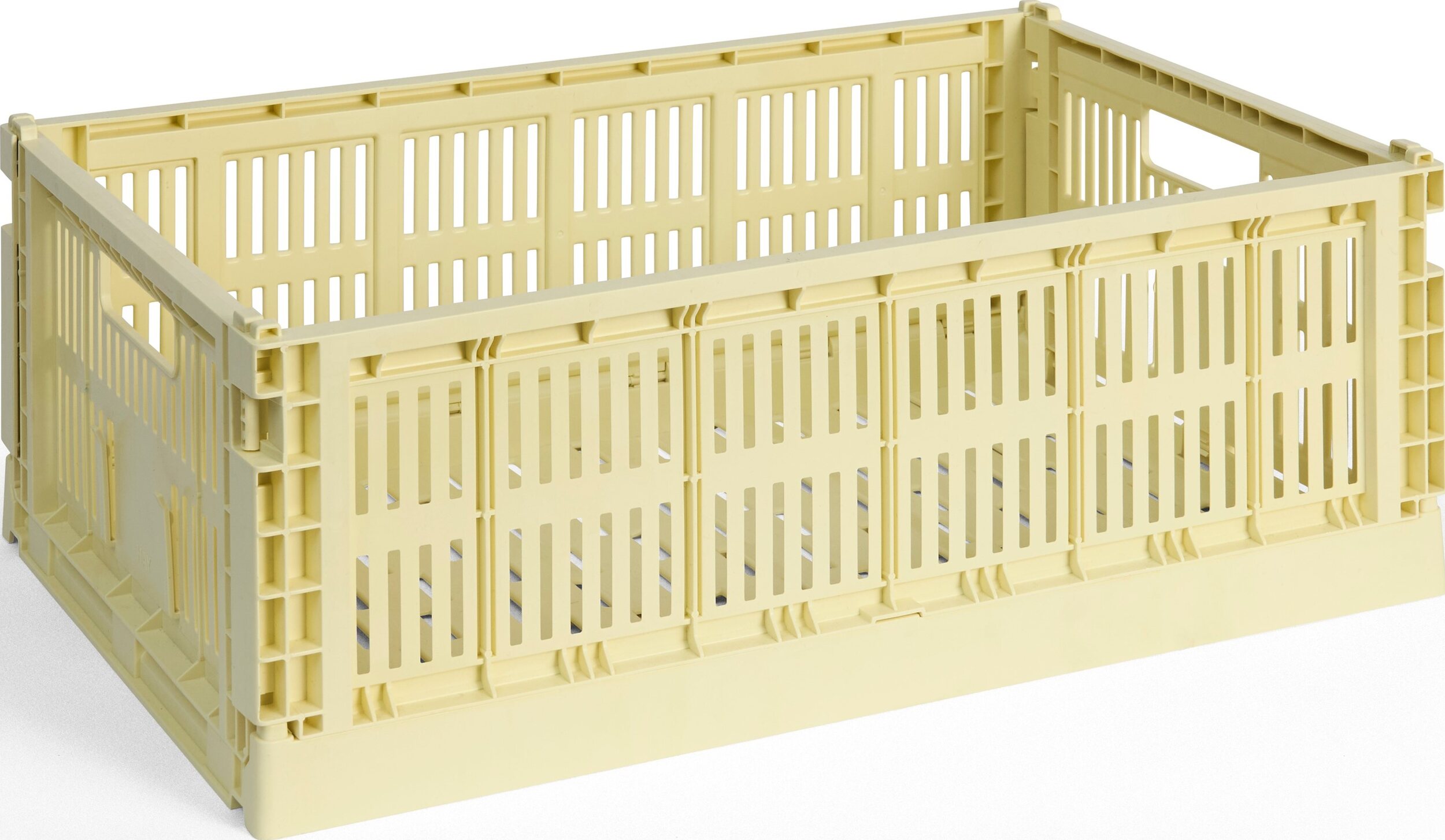 Kosz do przechowywania Hay Colour Crate L jasnożółty