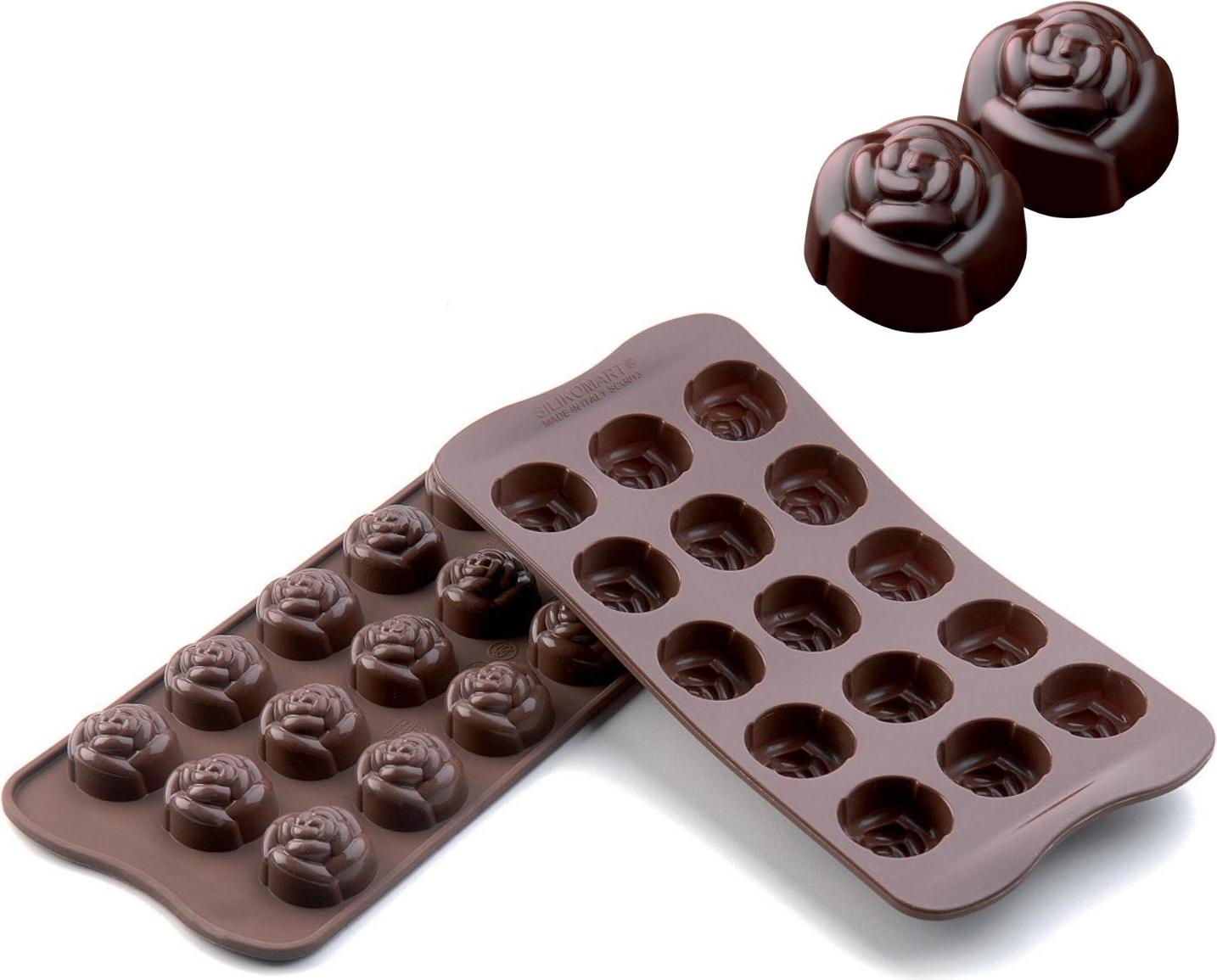Forma do czekoladek Scg13 Rose silikonowa