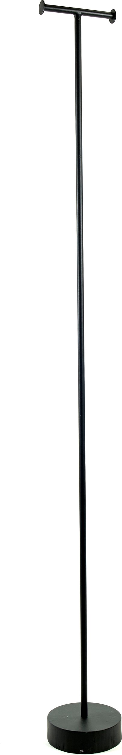 Wieszak na płaszcze Metal Sculptures Furniture 155 cm czarny