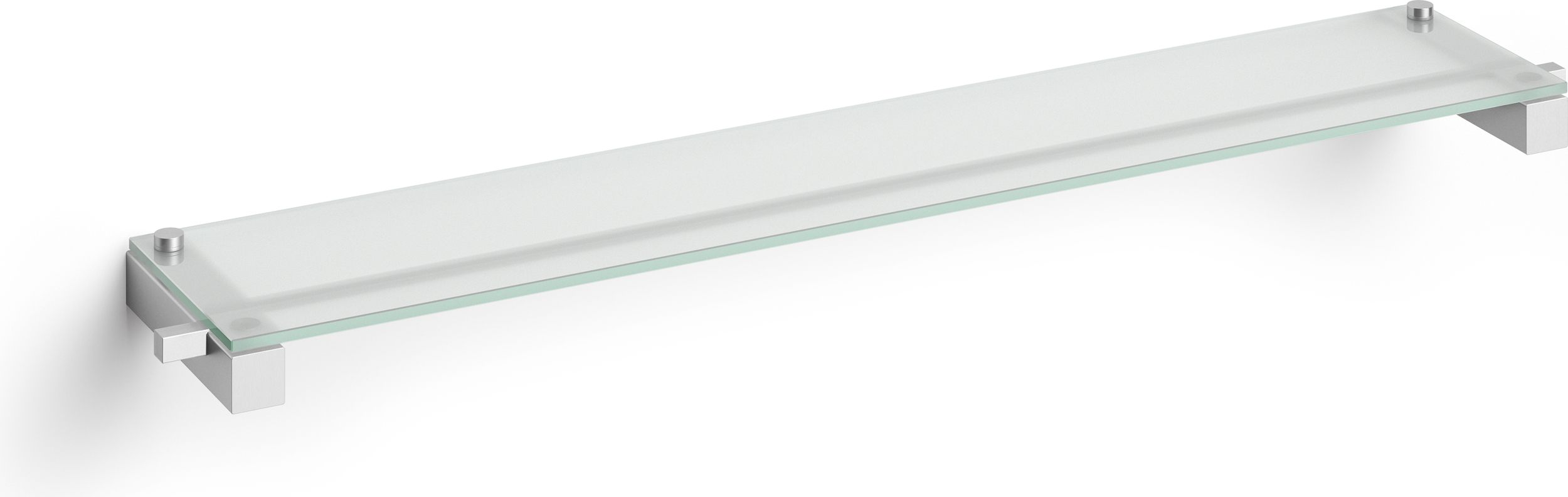 Półka łazienkowa Carvo stal matowa