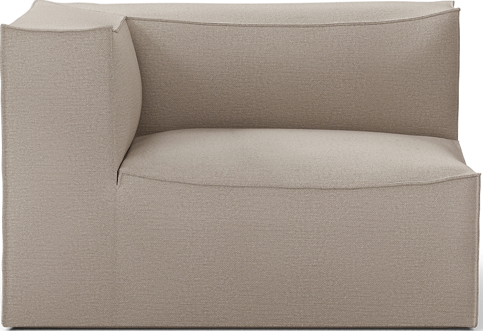 Narożnik lewostronny Catena Cotton Linen 120 cm beżowy