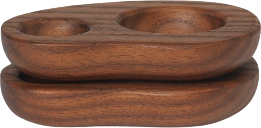 Podstawki do jajek Cairn ciemnobrązowe 2 szt.