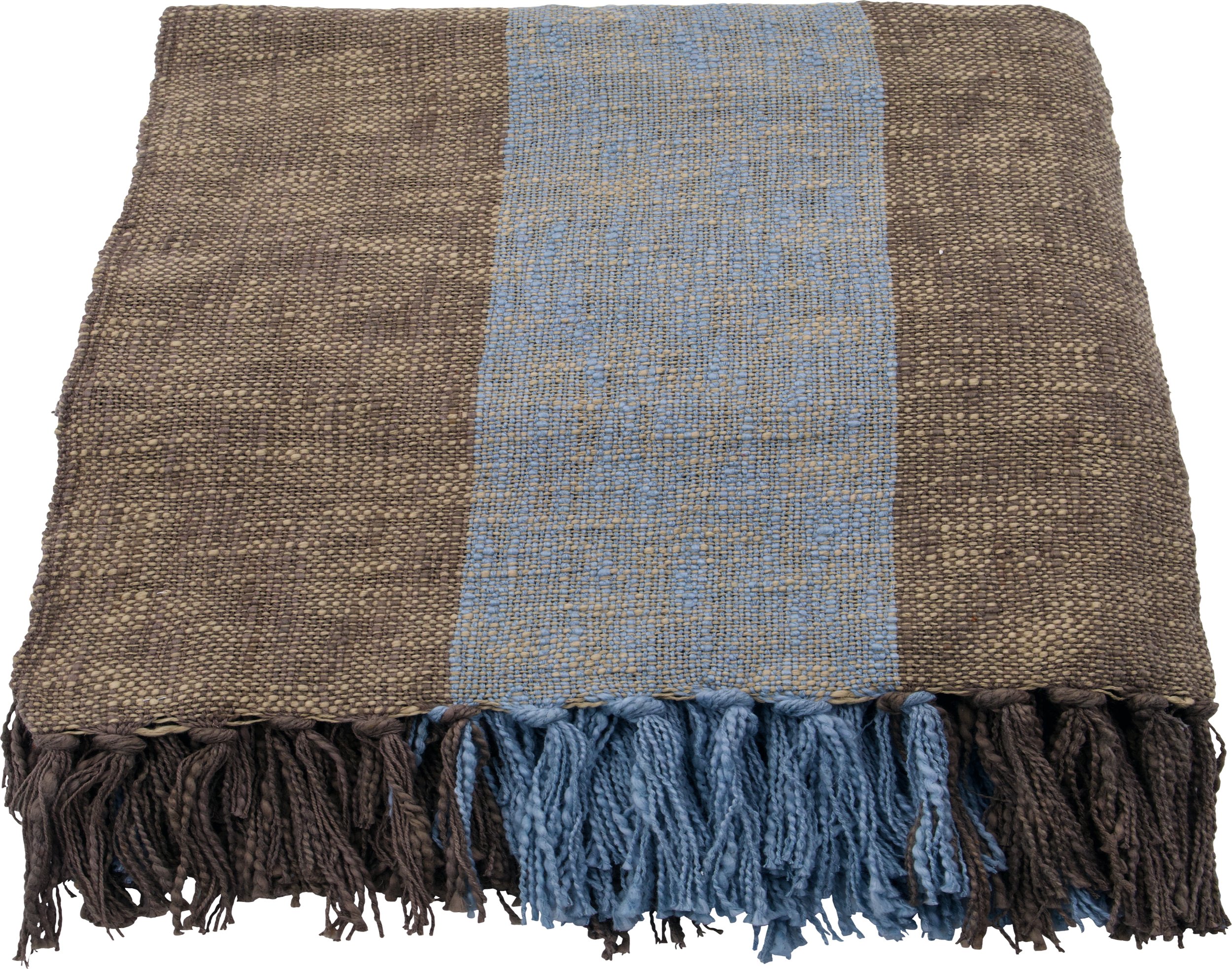 Narzuta Ponra 130 x 180 cm jasnoniebieska