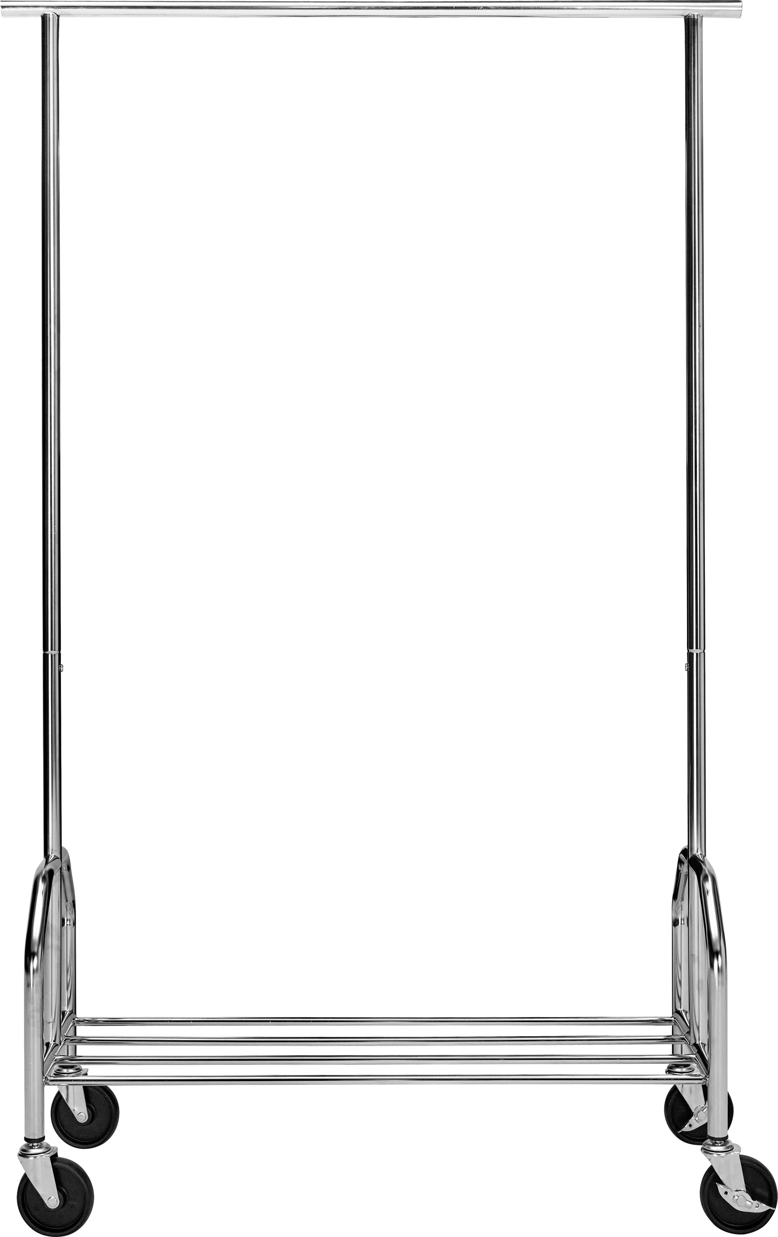 Wieszak stojący Robe 100 x 160 cm srebrny