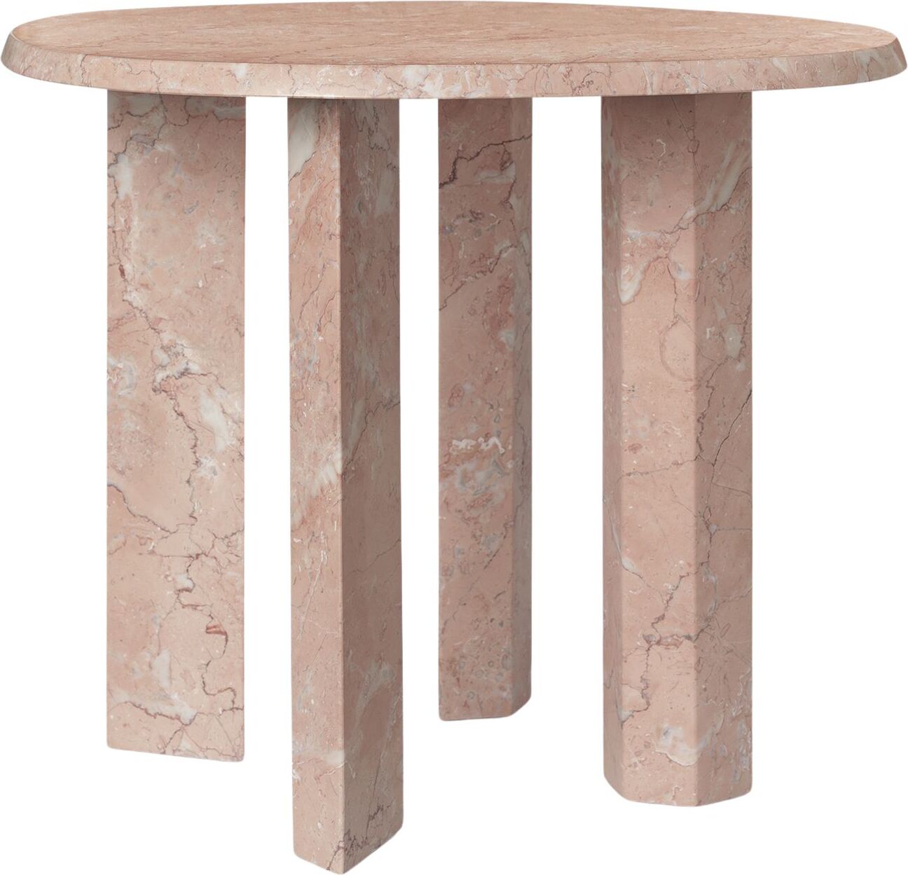 Stolik boczny Taula różany