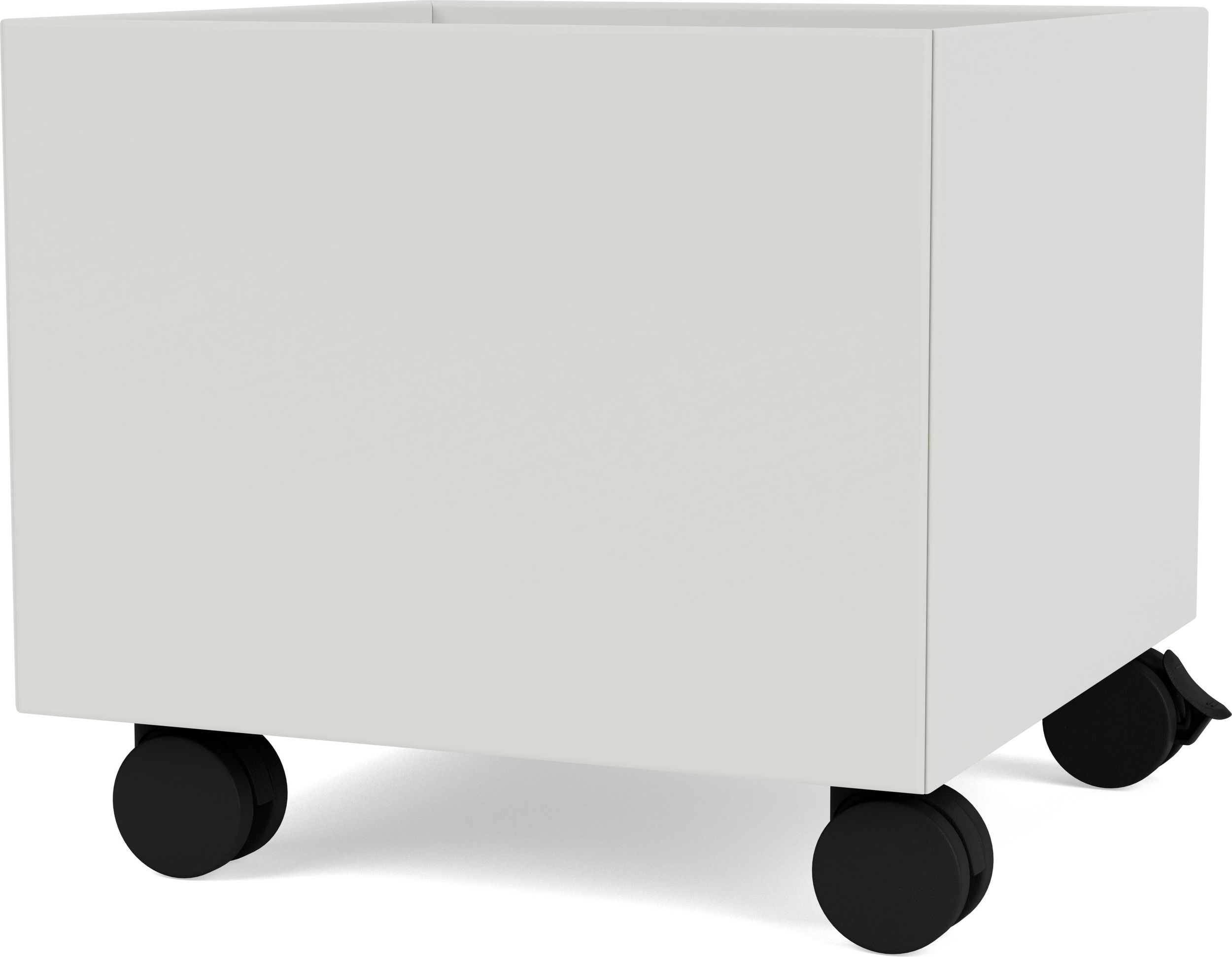 Pudełko do przechowywania Montana Mini jasnoszare na kółkach