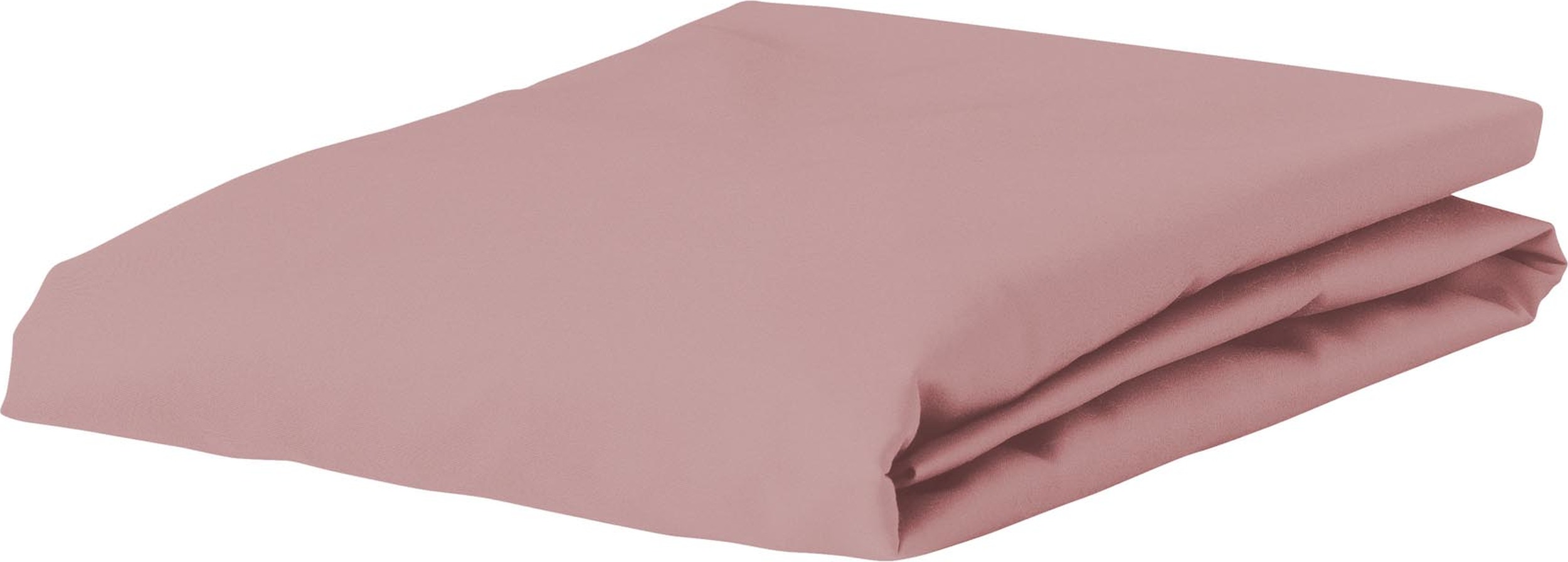 Prześcieradło z gumką Premium Percale 160 x 200 cm różowe