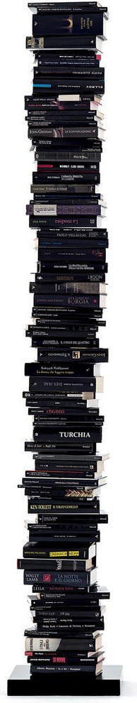 Regał Ptolomeo 215 cm czarny