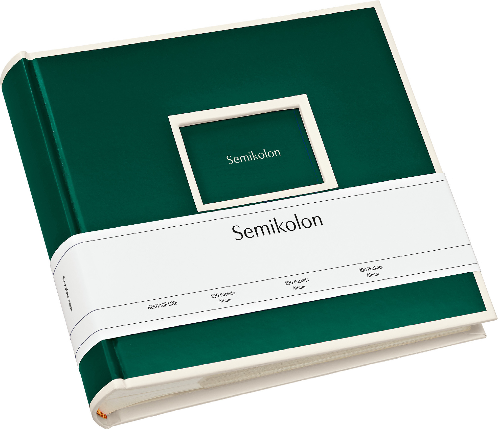 Album na zdjęcia Die Kante Pockets 200 ciemnozielony