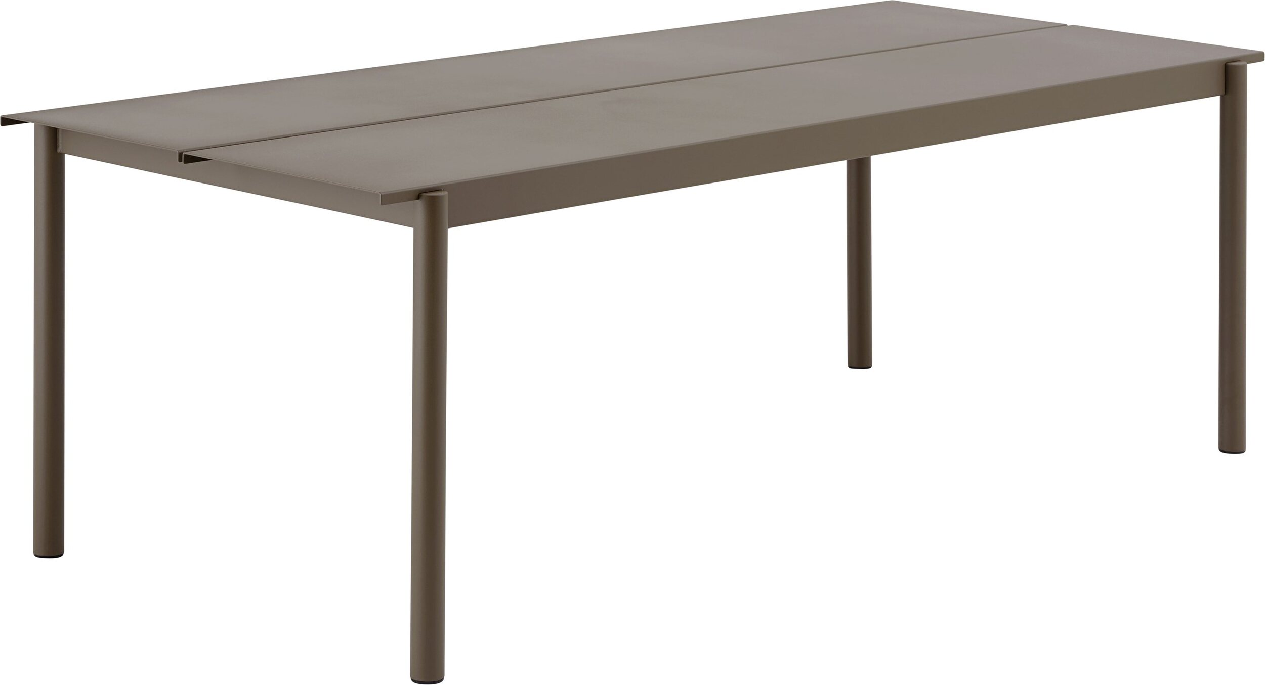 Stół Linear 220 x 90 cm taupe