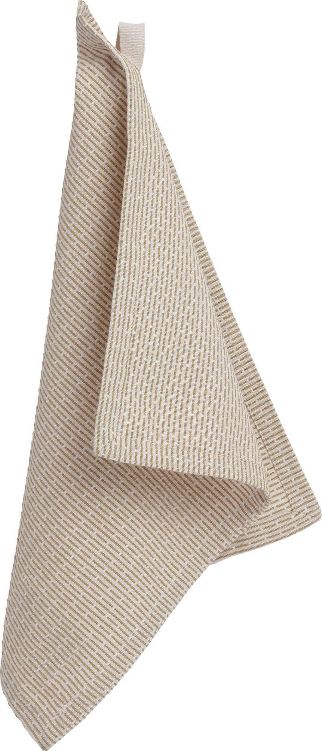 Ścierka kuchenna The Organic Company 30 x 35 cm beżowozielona