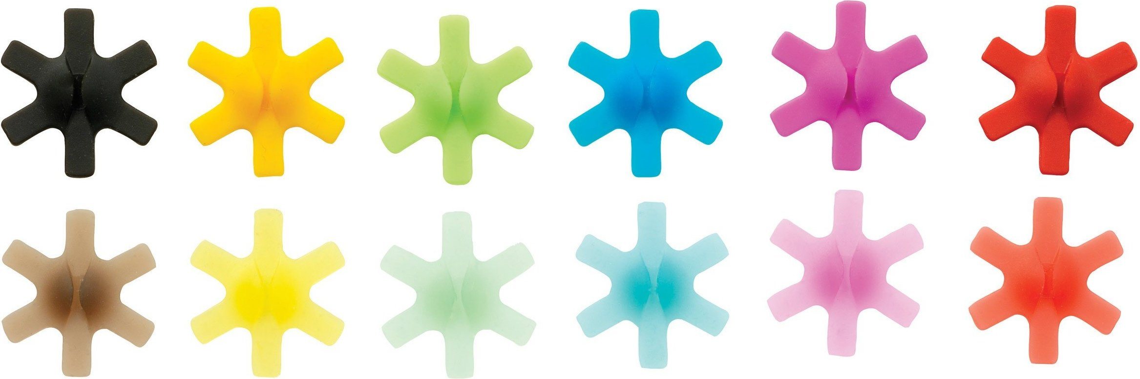 Oznaczenia szklanek Mastrad silikonowe 12 szt.